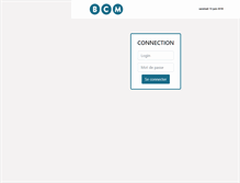 Tablet Screenshot of gesttemps.bcm-informatique.com
